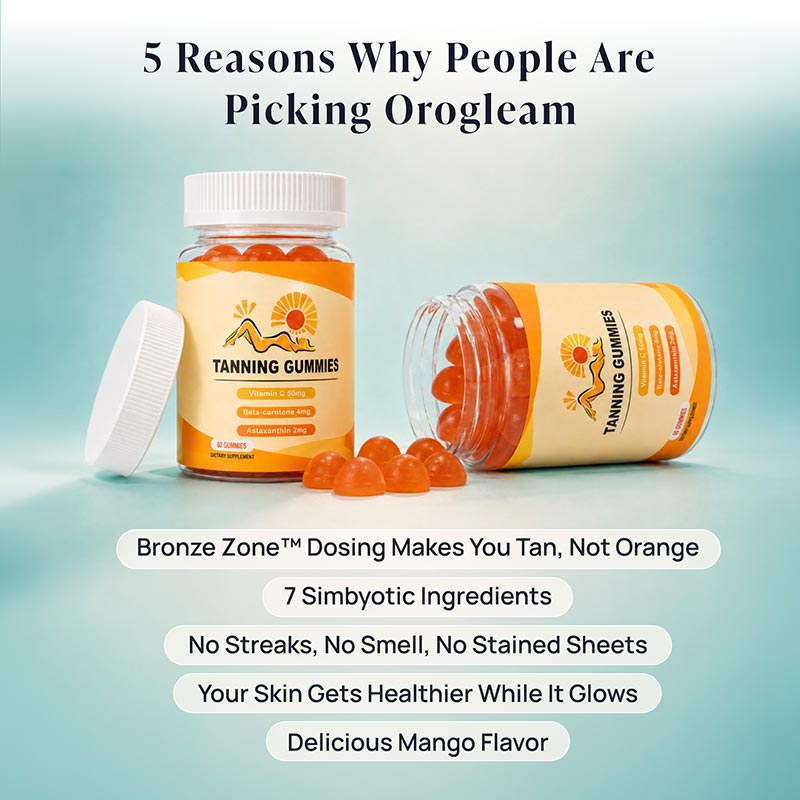 Orogleam Tanning Gummies