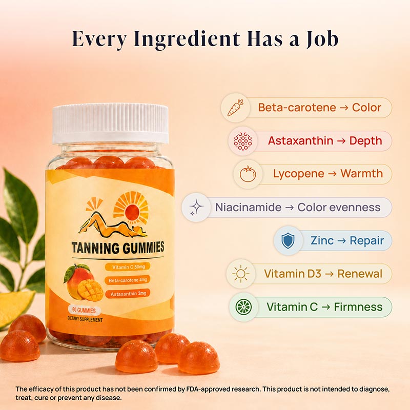 Orogleam Tanning Gummies